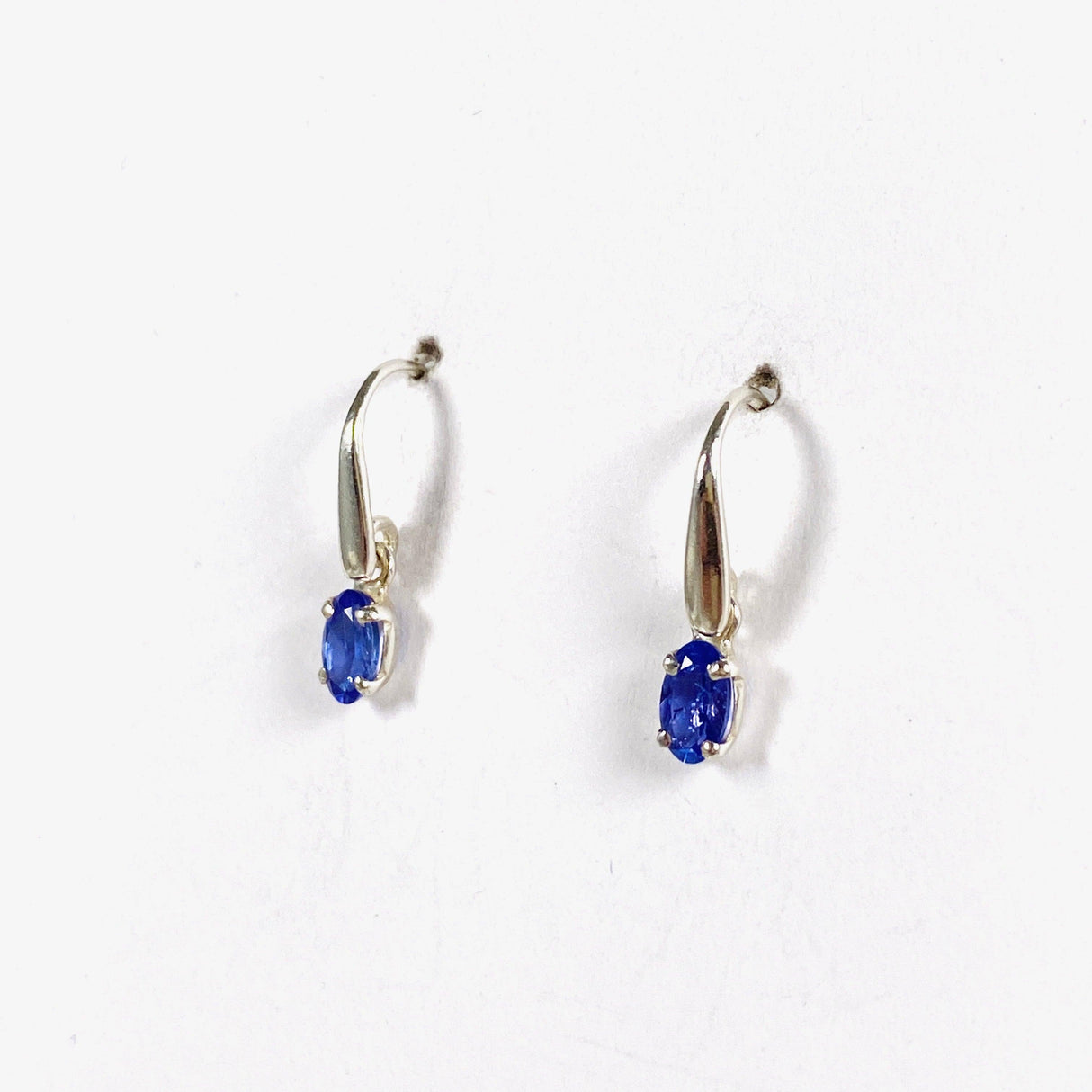 Tanzanite Oval Faceted Earrings PEGJ107 - Nature's Magick