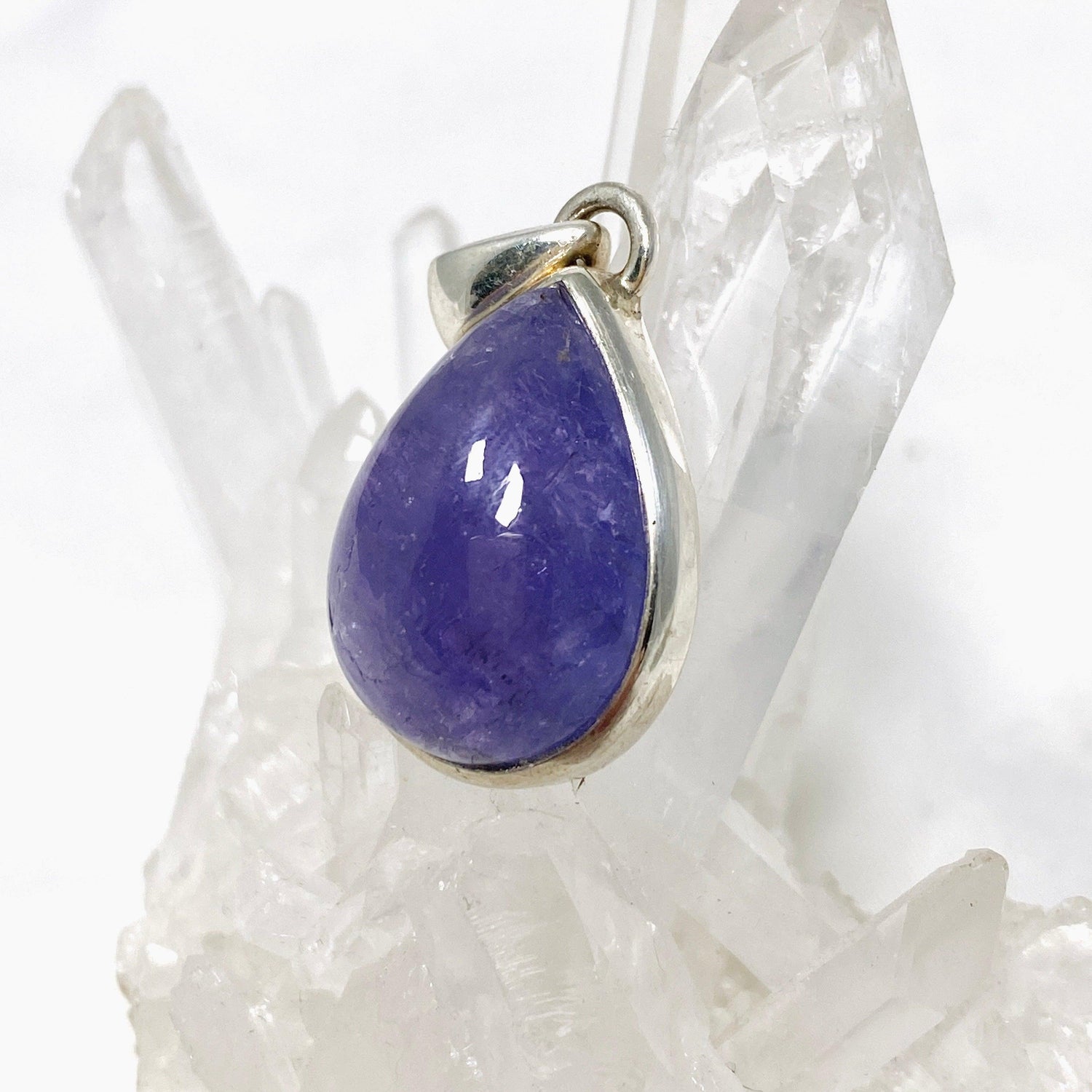 Tanzanite Teardrop Pendant PPGJ763 - Nature's Magick