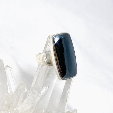 Terahertz (Silica) Rectangular Ring Size 9 KRGJ3263 - Nature's Magick