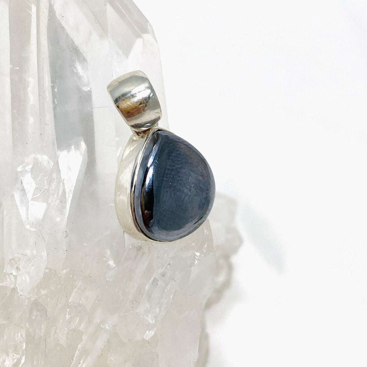 Terahertz (Silica) Teardrop Pendant KPGJ4541 - Nature's Magick