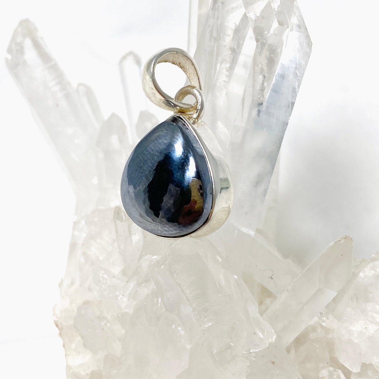 Terahertz (Silica) Teardrop Pendant KPGJ4541 - Nature's Magick