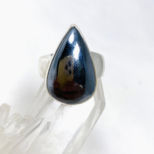 Terahertz (Silica) Teardrop Ring Size 8 KRGJ3261 - Nature's Magick