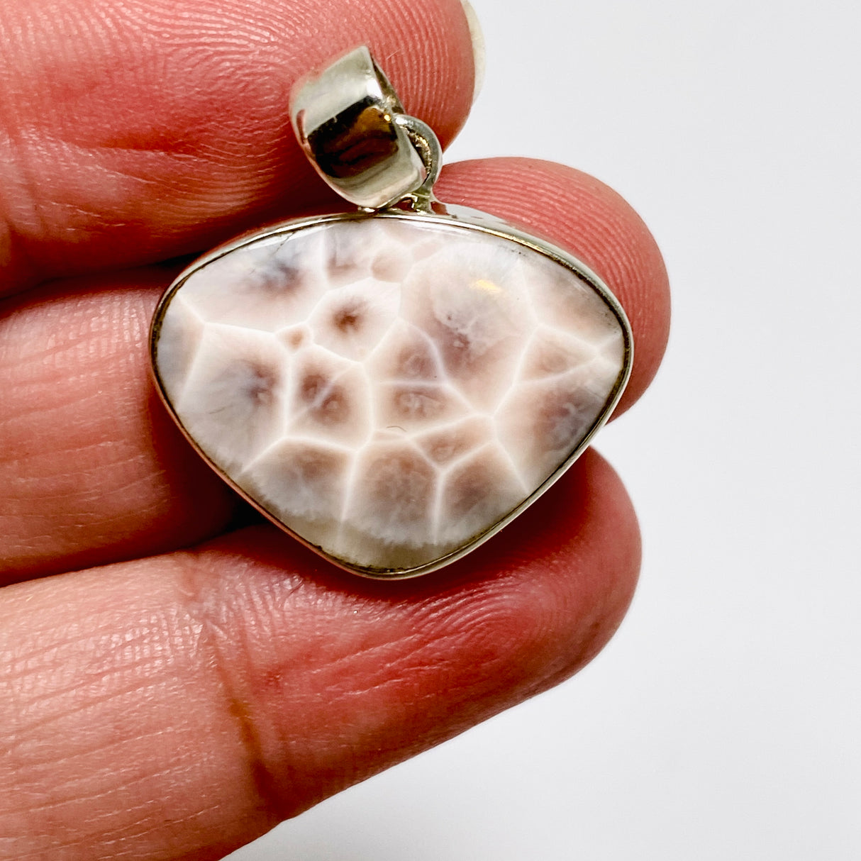 Thomsonite Teardrop Cabochon Pendant CP500-TOM-03