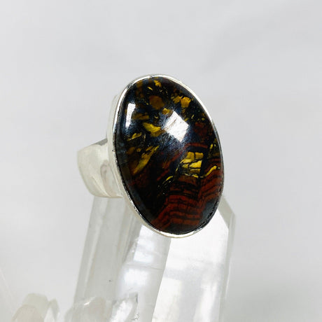 Tiger Iron Oval Ring s.7 KRGJ3056 - Nature's Magick