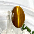 Tiger's eye oval ring s.11 KRGJ1291 - Nature's Magick