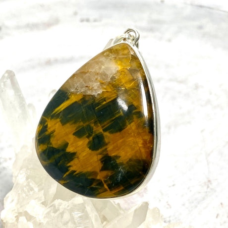 Tiger's Eye teardrop pendant KPGJ3526 - Nature's Magick