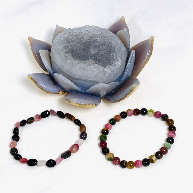 Tourmaline mixed colour bracelet - Nature's Magick