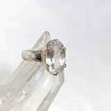Triphane Spodumene Faceted Oval Ring Size 7.5 PRGJ457 - Nature's Magick
