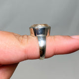 Triphane Spodumene Faceted Oval Ring Size 7 PRGJ458 - Nature's Magick