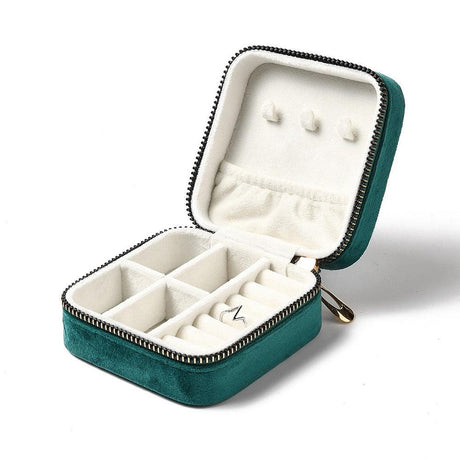 Velvet Travel Jewellery Box - Nature's Magick