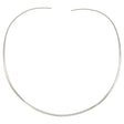 .935 sterling silver 2mm collar with or without clasp - Nature's Magick