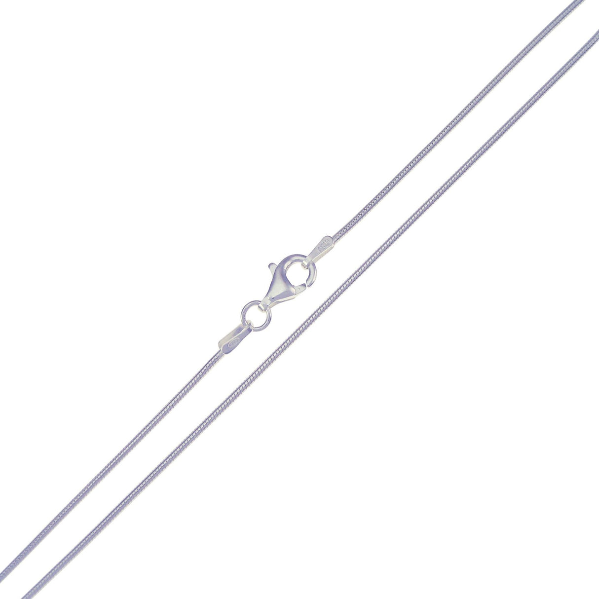 .935 Sterling Silver Snake Chain 1mm - Nature's Magick