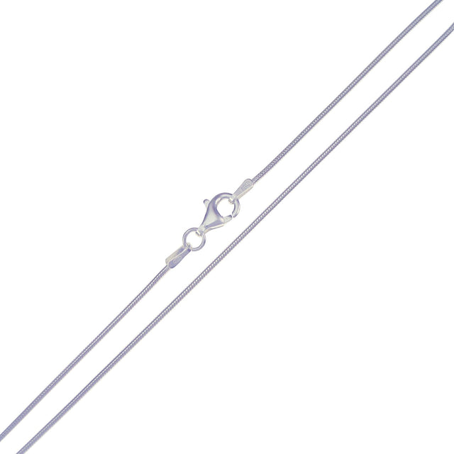 .935 Sterling Silver Snake Chain 1mm - Nature's Magick