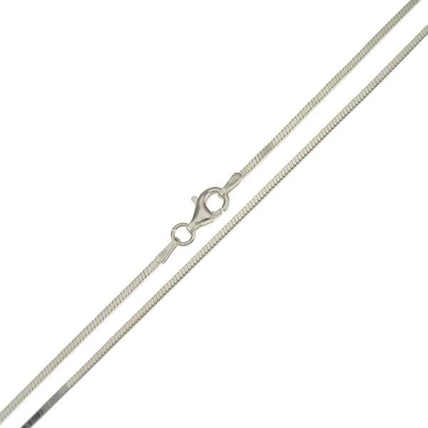 .935 Sterling Silver Square Snake Chain 1.4mm - Nature's Magick