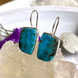 American Turquoise freeform earrings KEGJ1232 - Nature's Magick
