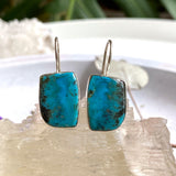 American Turquoise freeform earrings KEGJ1232 - Nature's Magick
