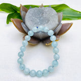 Aquamarine Gemstone Bracelets GBAQ - Nature's Magick