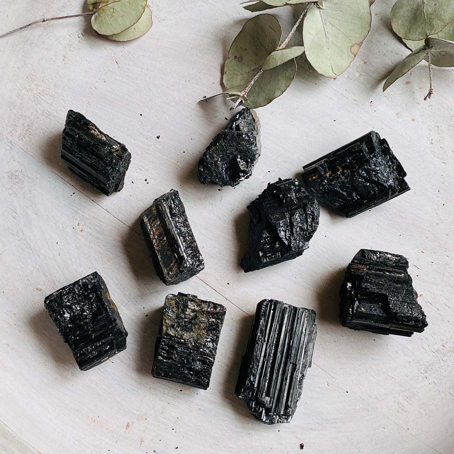 Black Tourmaline Raw Crystal 20-34g BTR-02 - Nature's Magick
