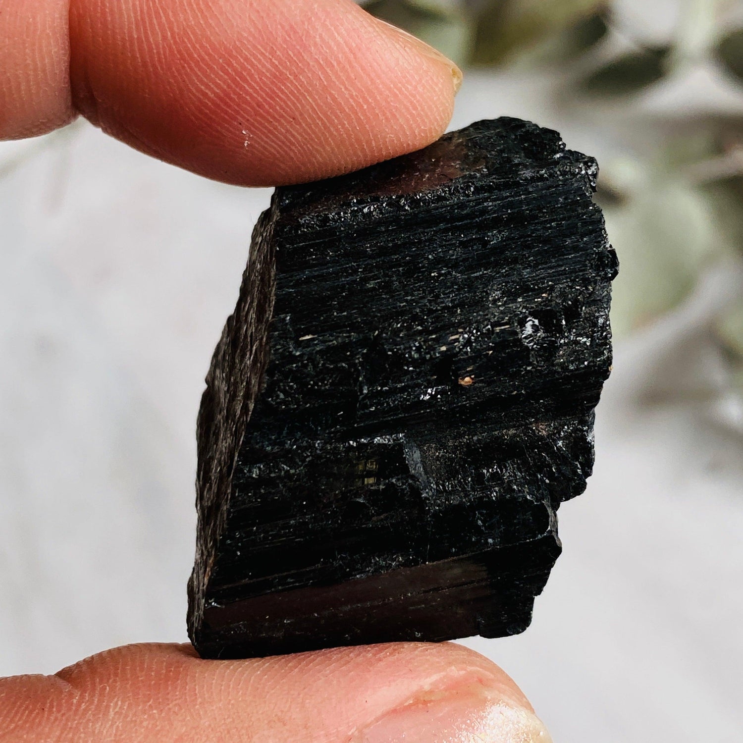 Black Tourmaline Raw Crystal 35-50g BTR-03 - Nature's Magick
