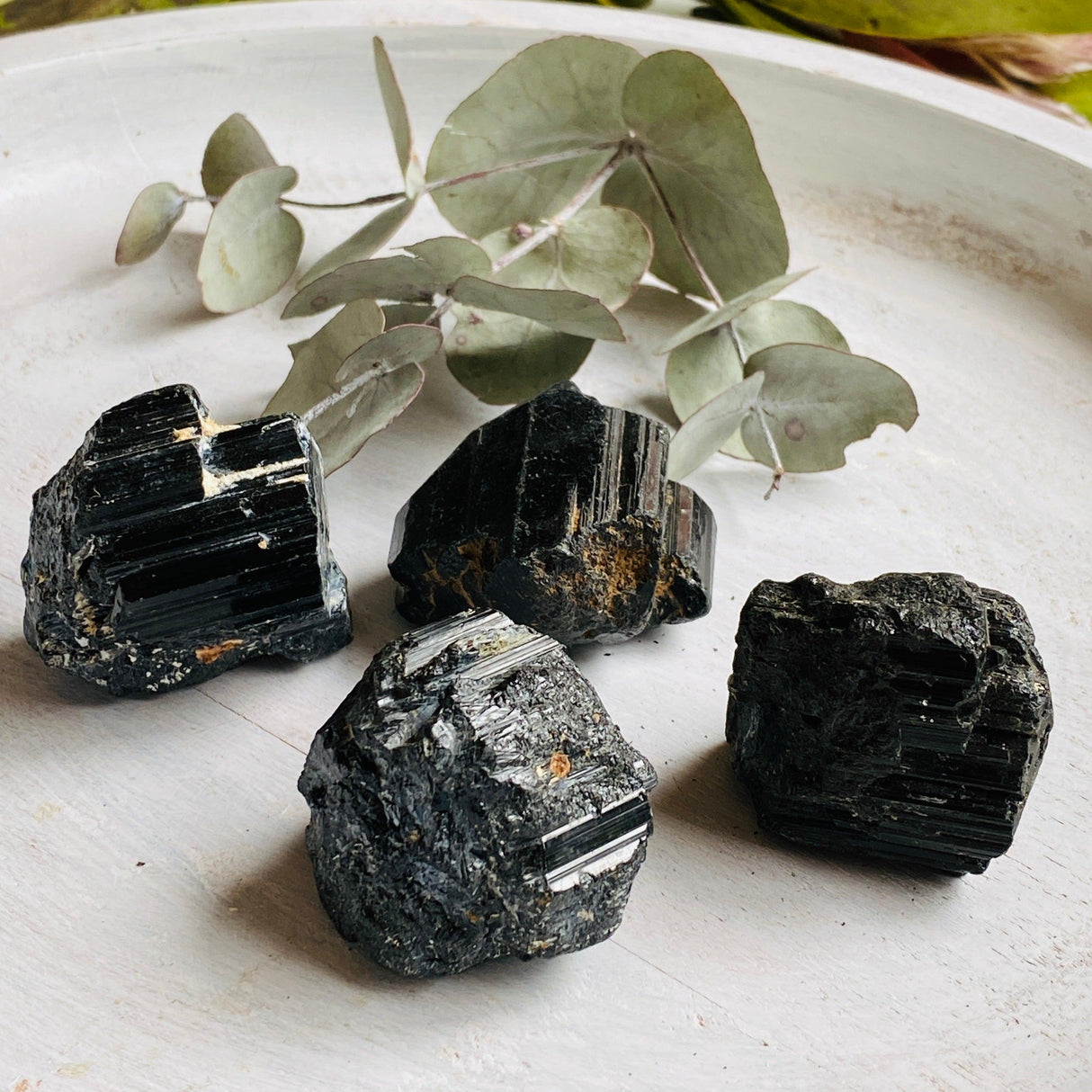 Black Tourmaline Raw Crystal 66-80g BTR-05 - Nature's Magick