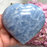 Blue Calcite Heart BCH-01 - Nature's Magick