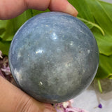 Blue Calcite Sphere BCS-06 - Nature's Magick
