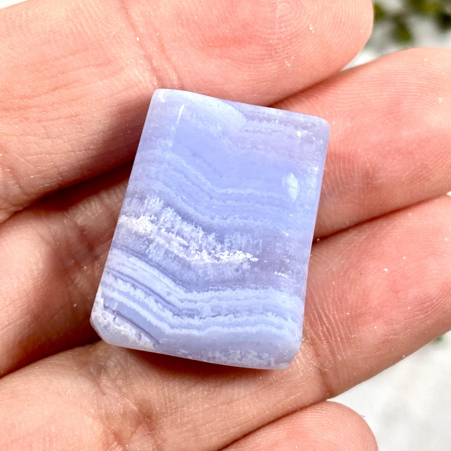 Blue Lace Agate Mini Freeforms BLAF - Nature's Magick