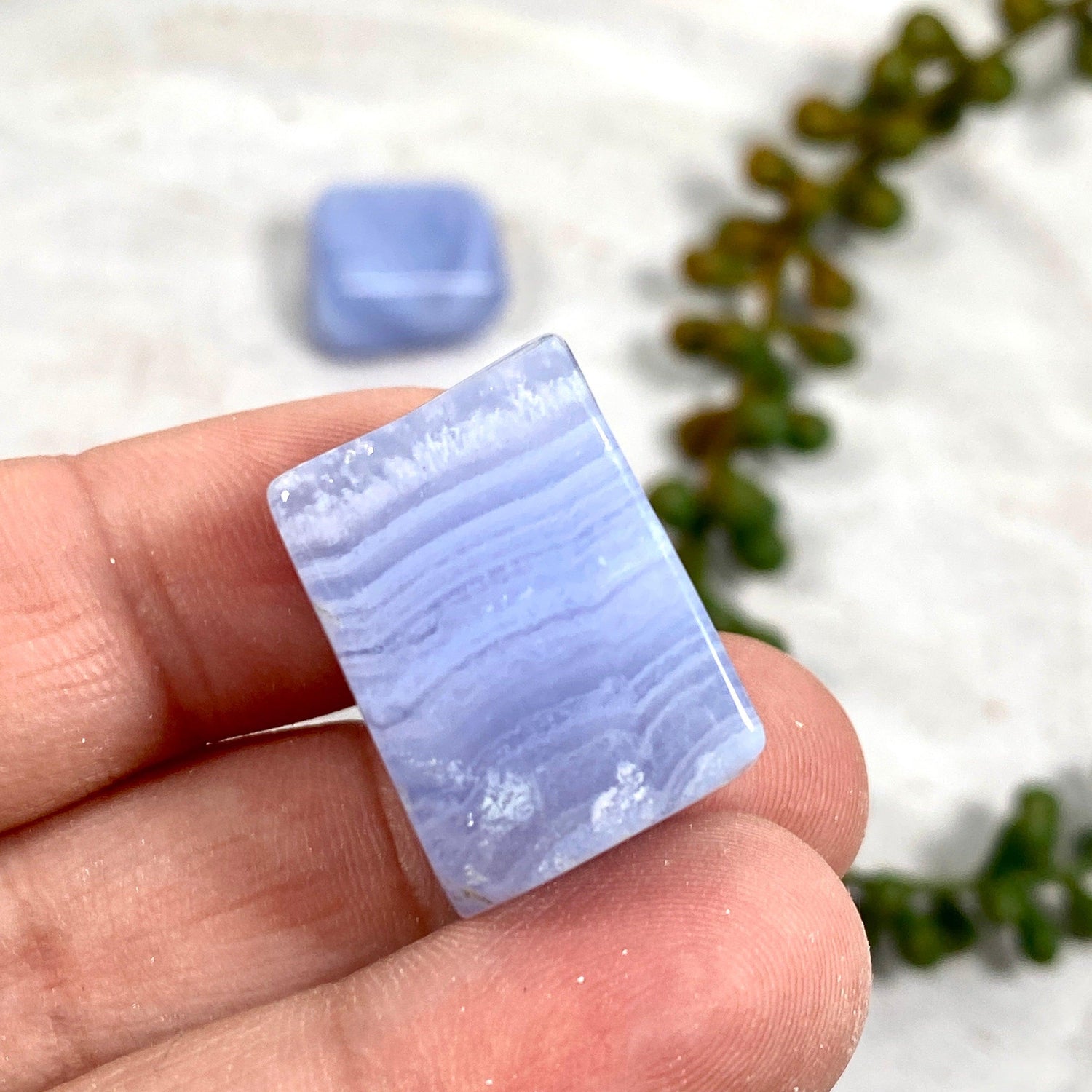 Blue Lace Agate Mini Freeforms BLAF - Nature's Magick