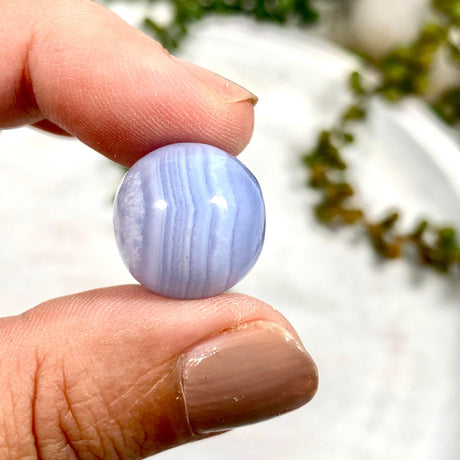 Blue Lace Agate Mini Spheres BLCE - Nature's Magick