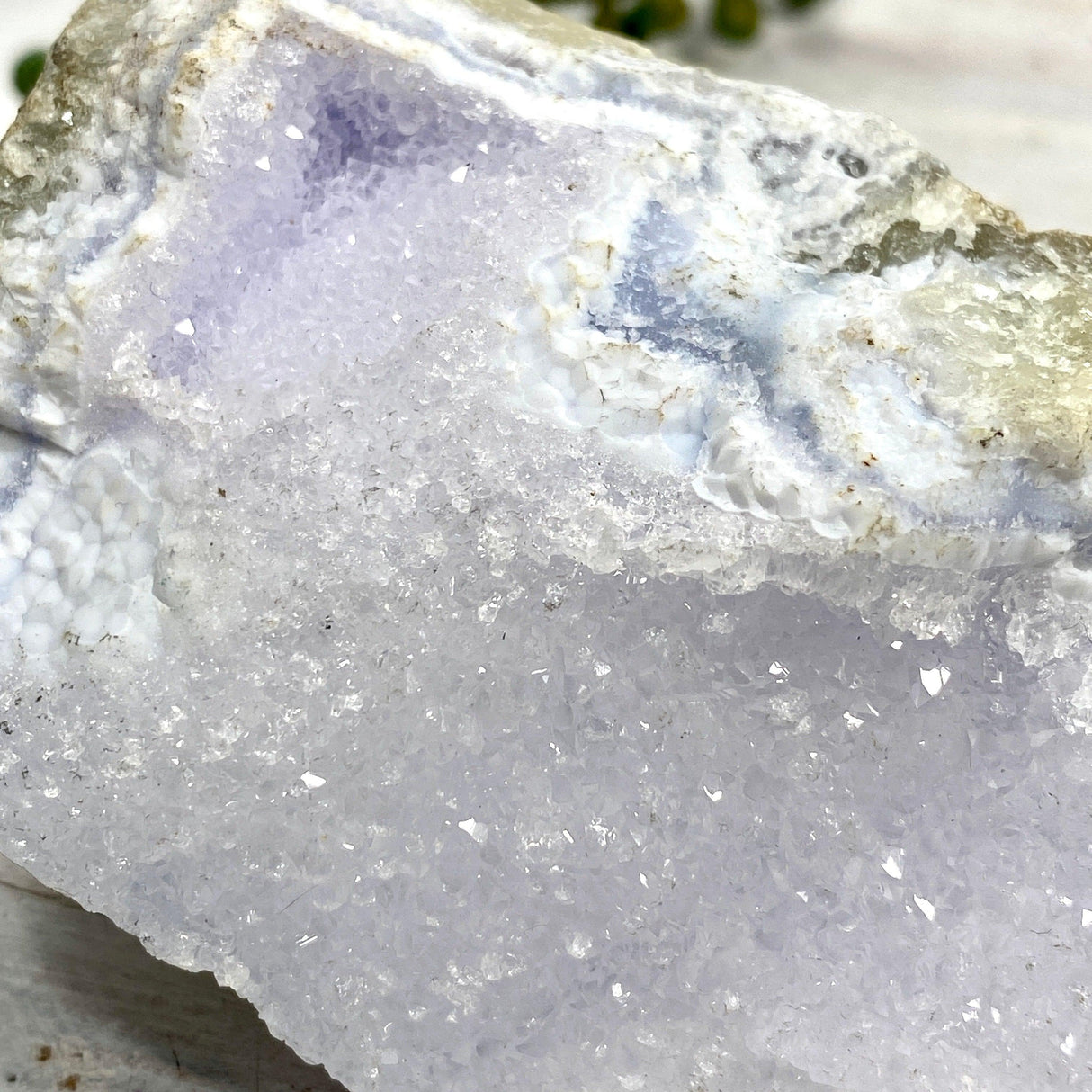 Blue Lace Agate Raw Crystal CR3519 - Nature's Magick