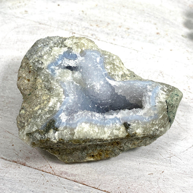 Blue Lace Agate Raw Crystal CR3526 - Nature's Magick