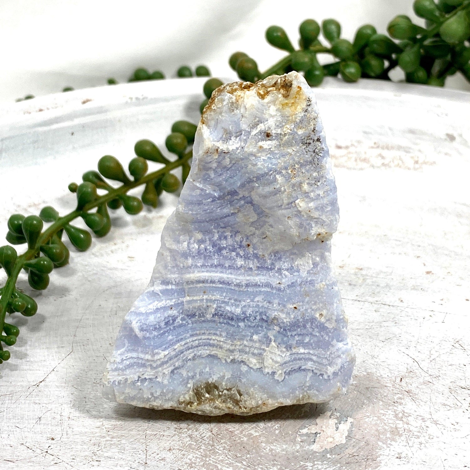 Blue Lace Agate Raw Crystal RB02 - Nature's Magick