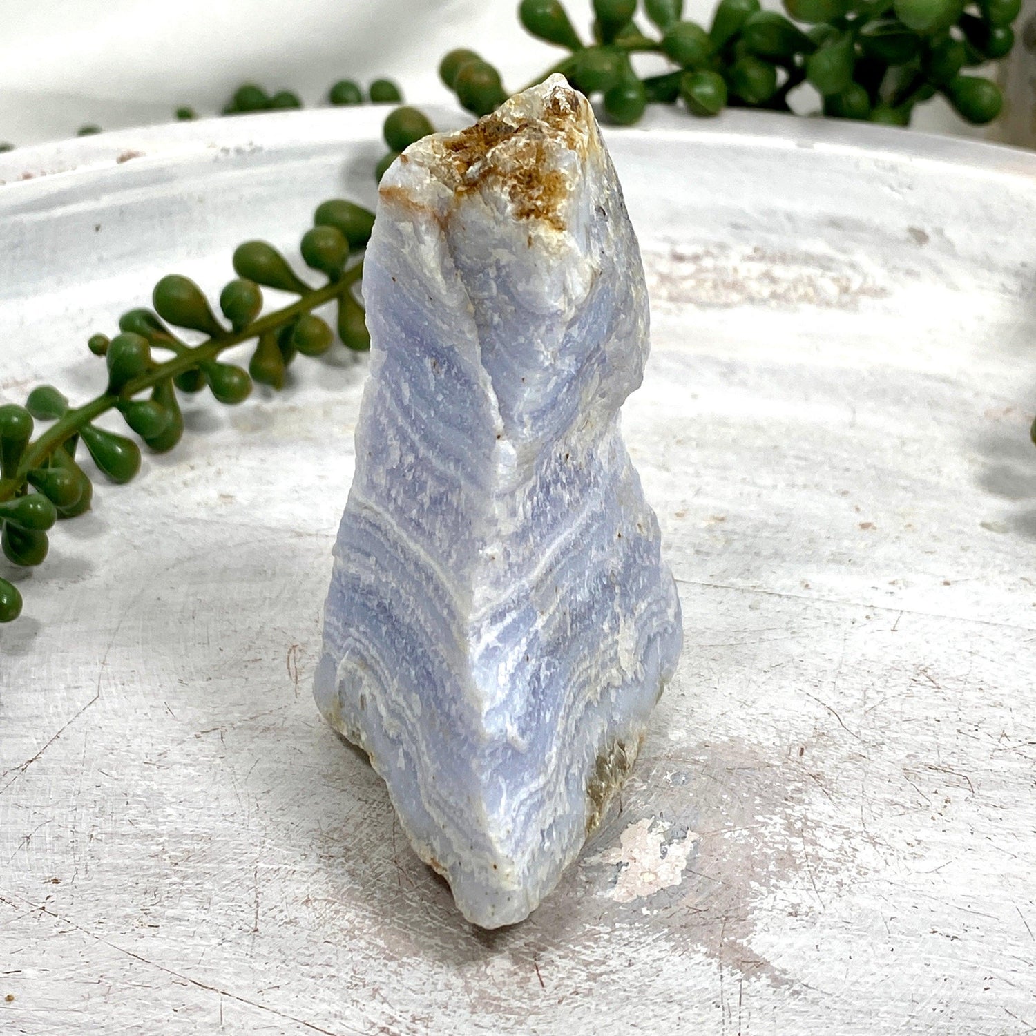 Blue Lace Agate Raw Crystal RB02 - Nature's Magick