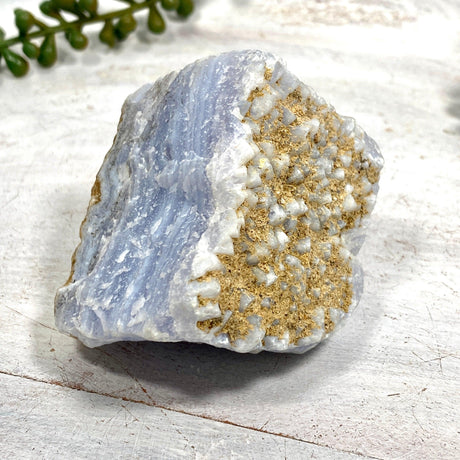 Blue Lace Agate Raw Crystal RB09 - Nature's Magick