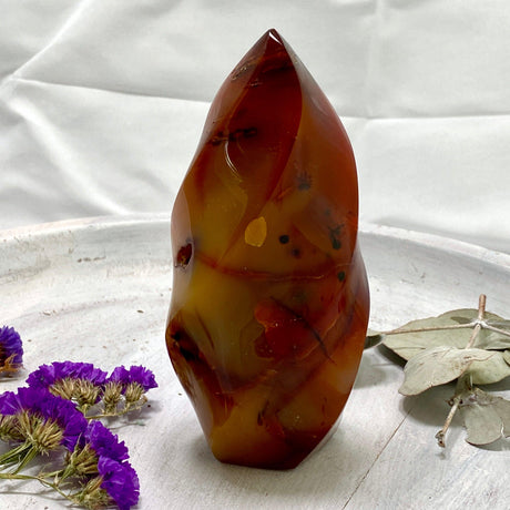 Carnelian Flame carving CRNF-02 - Nature's Magick