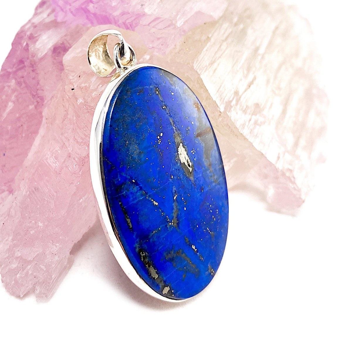 Chiliean Lapis Lazuli Oval Pendant KPGJ2078 - Nature's Magick