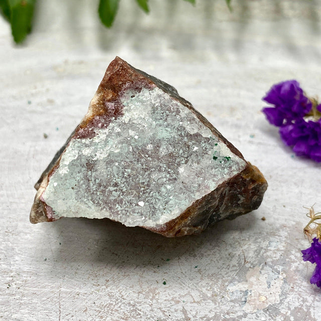 Drusi Coated Chrysocolla CR3280 - Nature's Magick