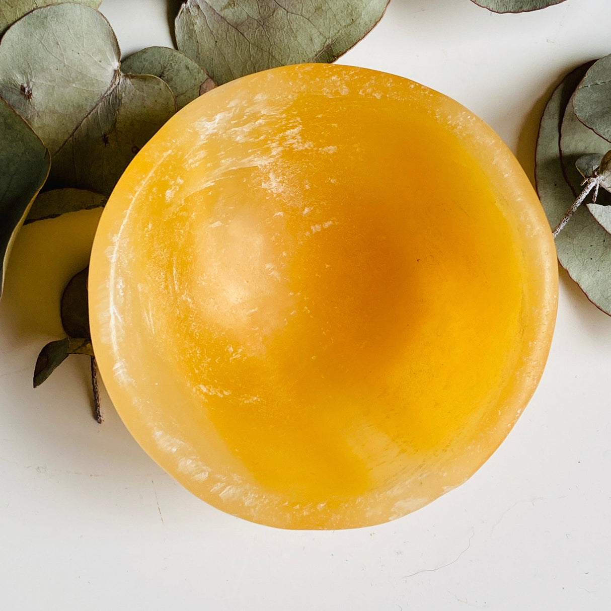 Gemstone Bowl - Orange Calcite BOWL-OCA - Nature's Magick