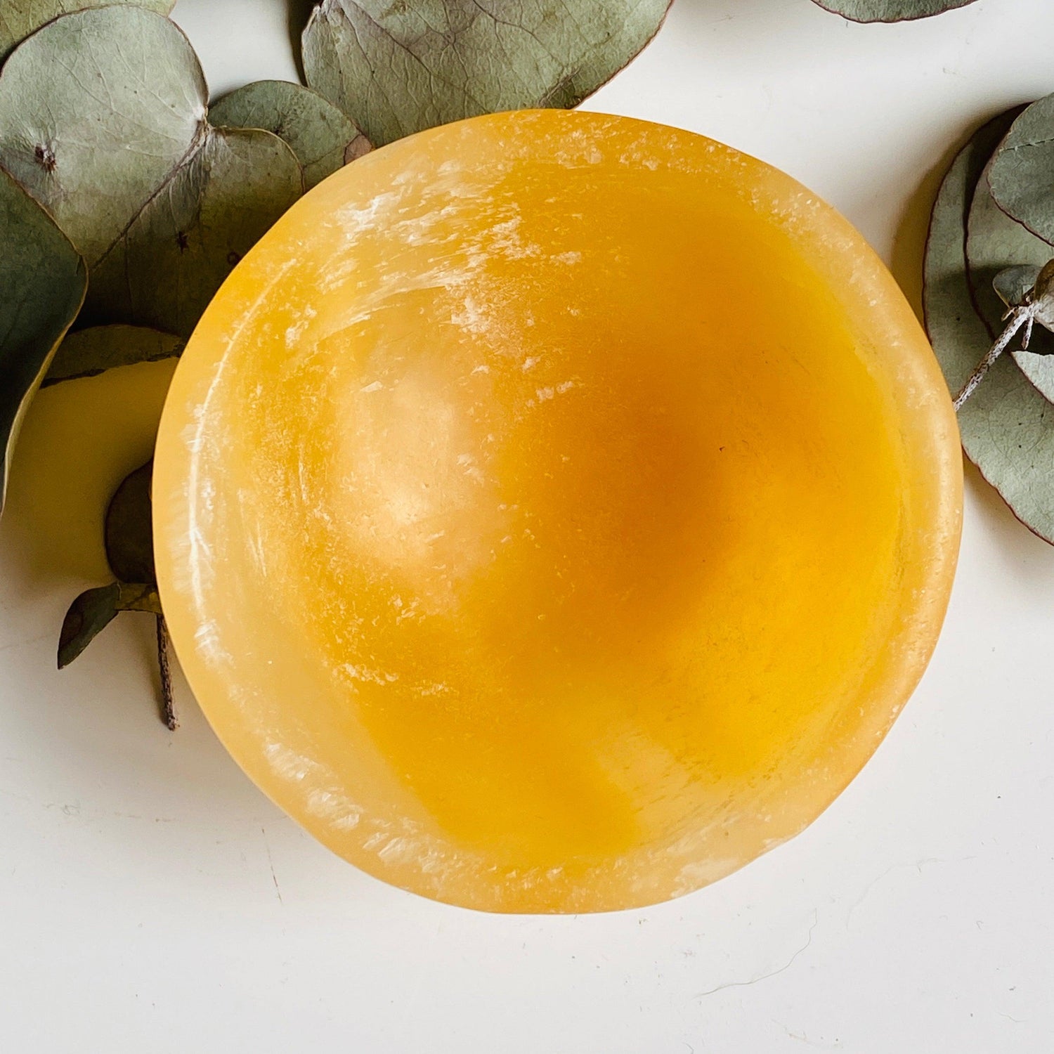 Gemstone Bowl - Orange Calcite BOWL-OCA - Nature's Magick
