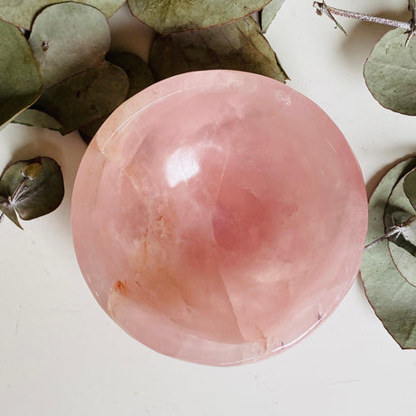 Gemstone Bowl - Rose Quartz BOWL-RQ - Nature's Magick
