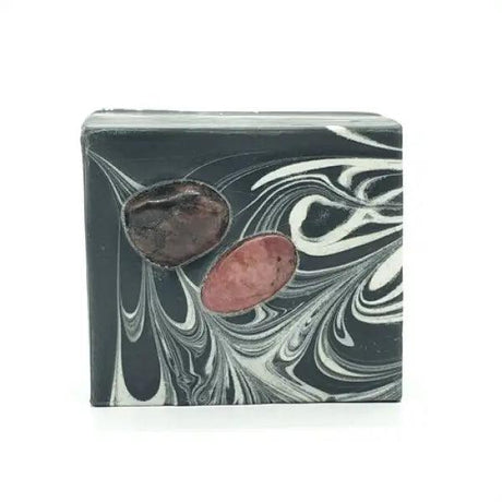 Handmade Crystal Soap Bar "Waridi" Rhodonite - Nature's Magick