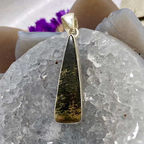 Healers Gold teardrop pendant KPGJ3270 - Nature's Magick