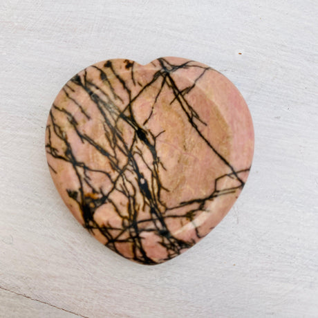 Heart-shaped Worry Stones - Flat Pocket Stones - Nature's Magick