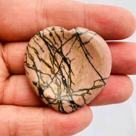 Heart-shaped Worry Stones - Flat Pocket Stones - Nature's Magick