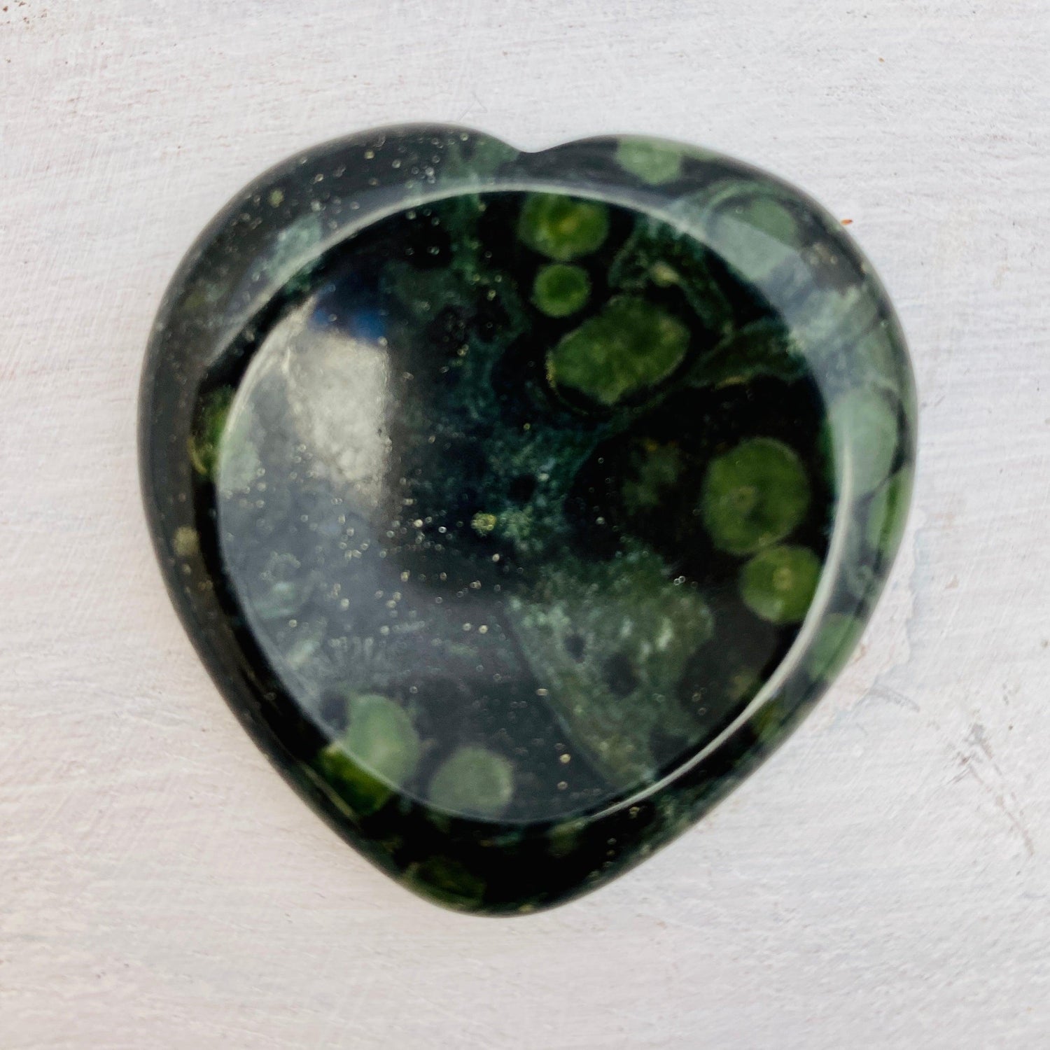 Heart-shaped Worry Stones - Flat Pocket Stones - Nature's Magick