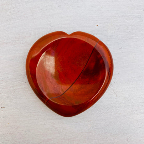 Heart-shaped Worry Stones - Flat Pocket Stones - Nature's Magick