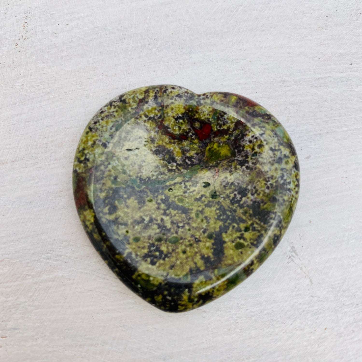 Heart-shaped Worry Stones - Flat Pocket Stones - Nature's Magick