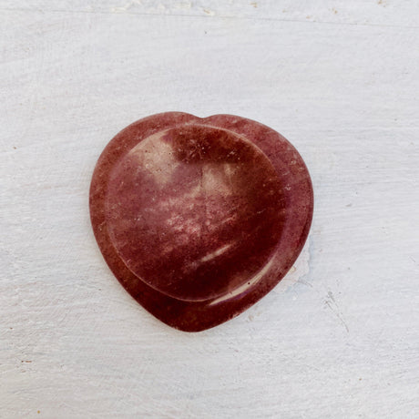 Heart-shaped Worry Stones - Flat Pocket Stones - Nature's Magick