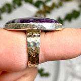 Kammererite oval cabochon ring s.10 KRGJ2387 - Nature's Magick