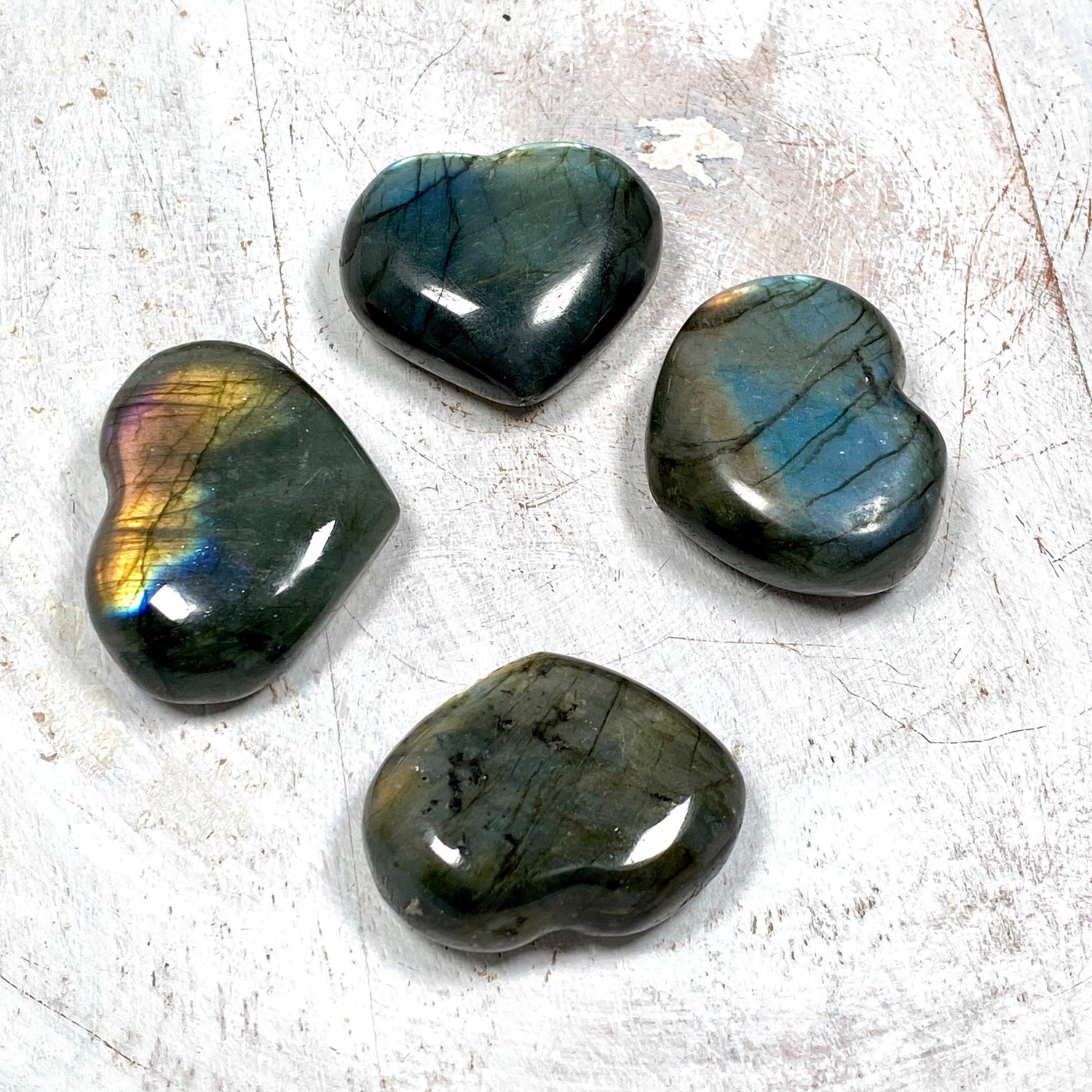 Labradorite hearts LBH-04 - Nature's Magick